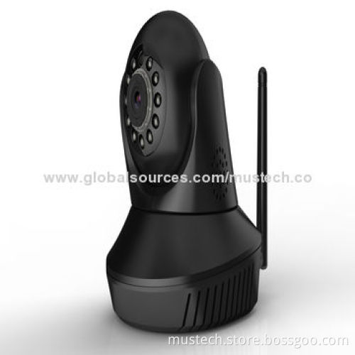 New Design P/T Battery-powered Wireless IP Camera, Supports iPhone/Google's Android/iPad/PC